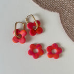 Pampilles roses et orange