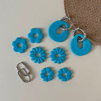 Pampilles bleu turquoise