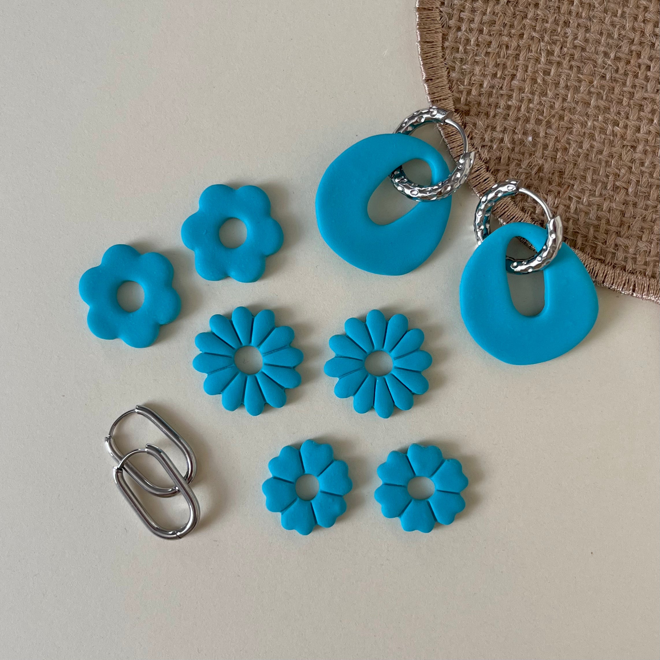 Pampilles bleu turquoise