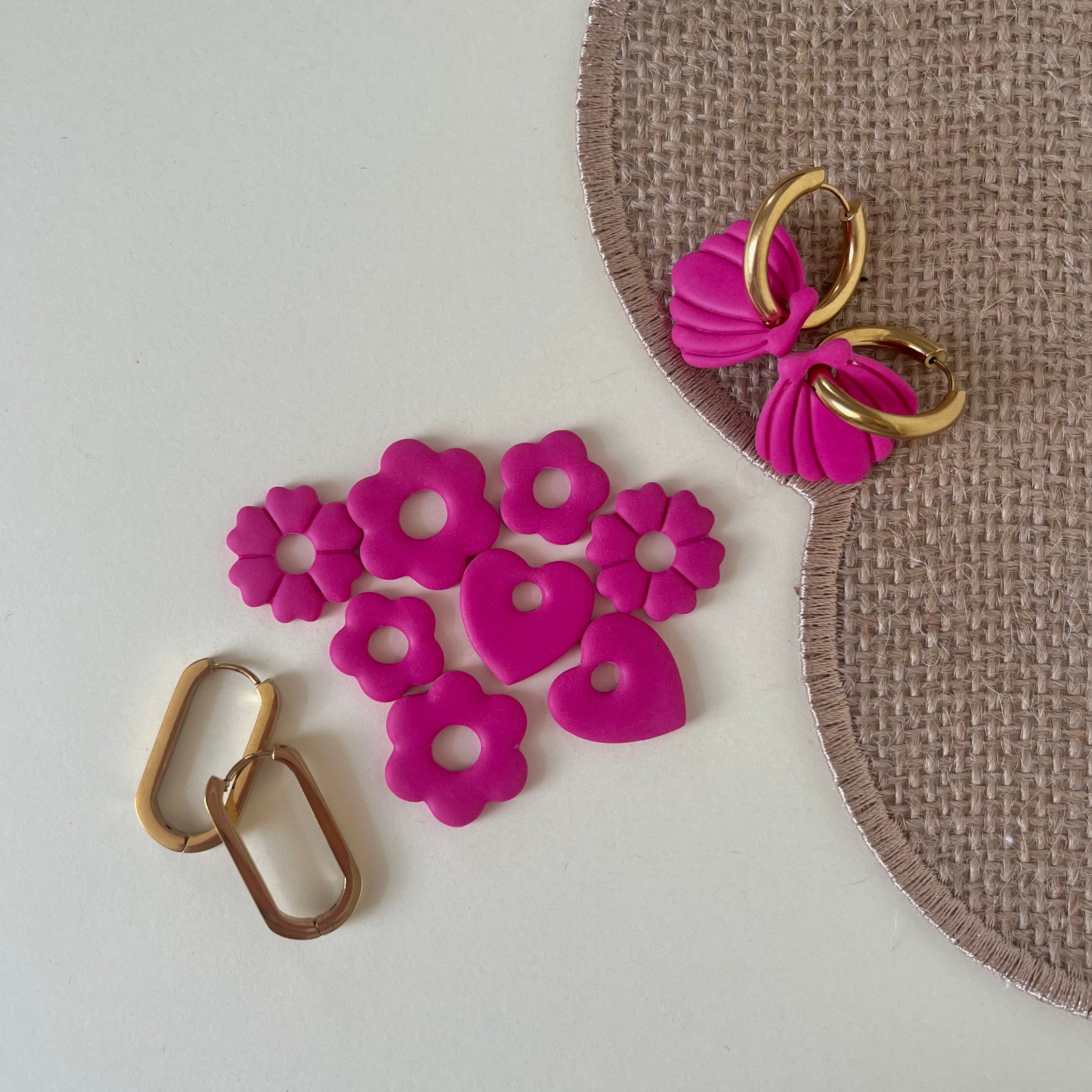 Pampilles roses bonbon